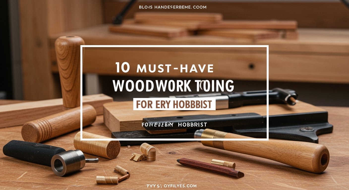 10 Essential Woodworking Tools for Beginners: Your Starter Guide to a Rewarding Hobby Header
