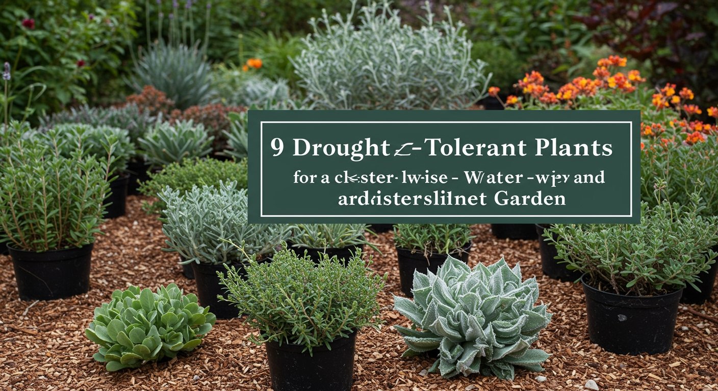 9 Drought-Tolerant Plants for a Water-Wise and Resilient Garden Header