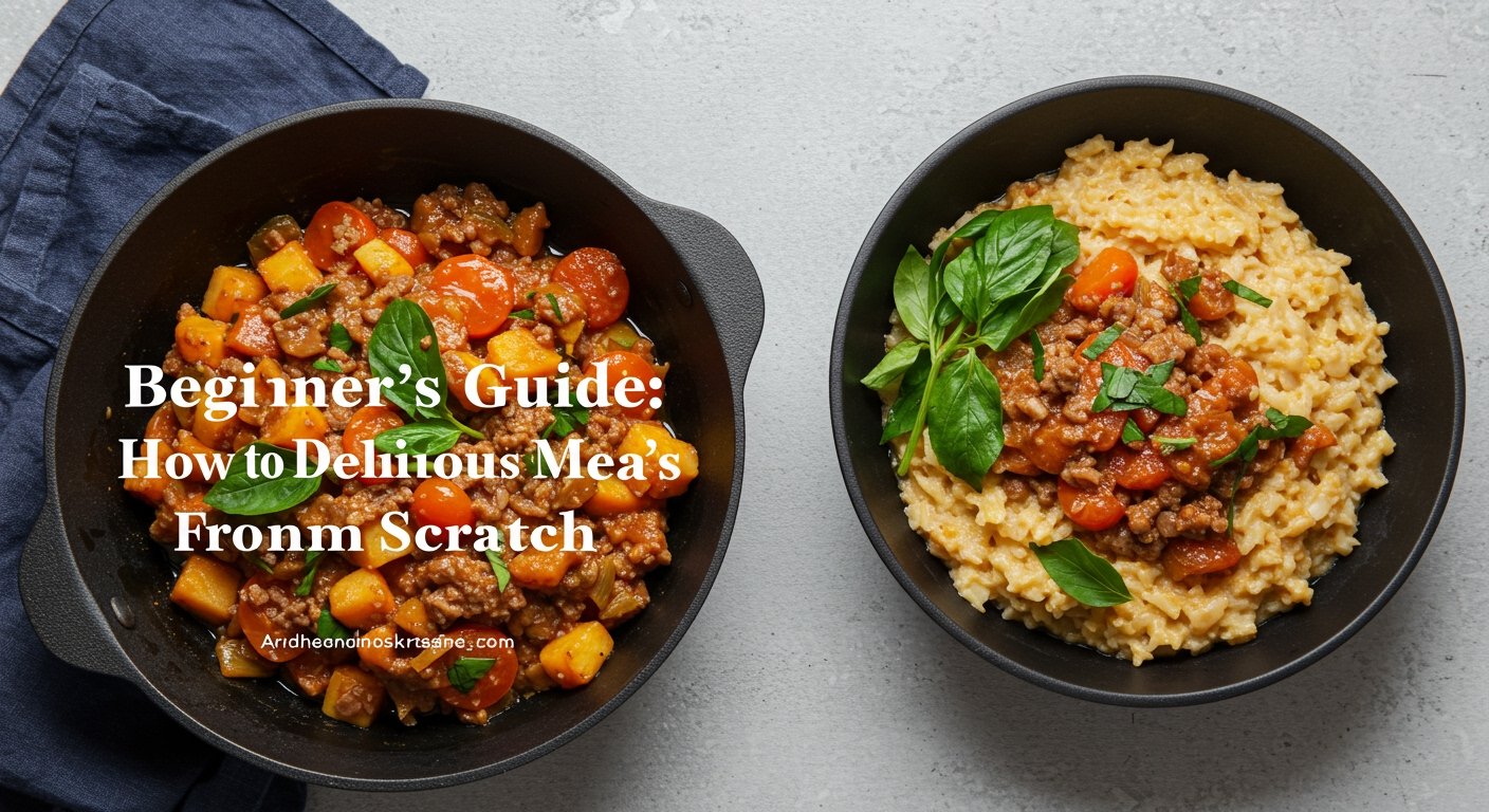 Easy Guide: How to Cook from Scratch & Eat Well Header