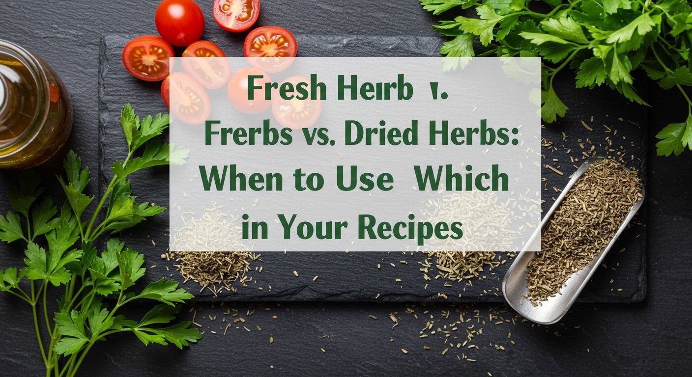 Fresh vs Dried Herbs: When to Use Which Header