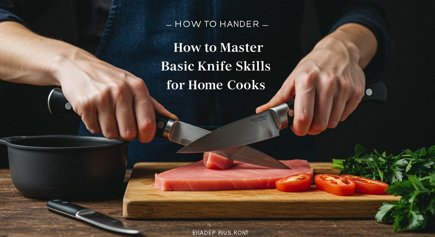 How to Master Basic Knife Skills for Home Cooks: A Beginner's Guide Header