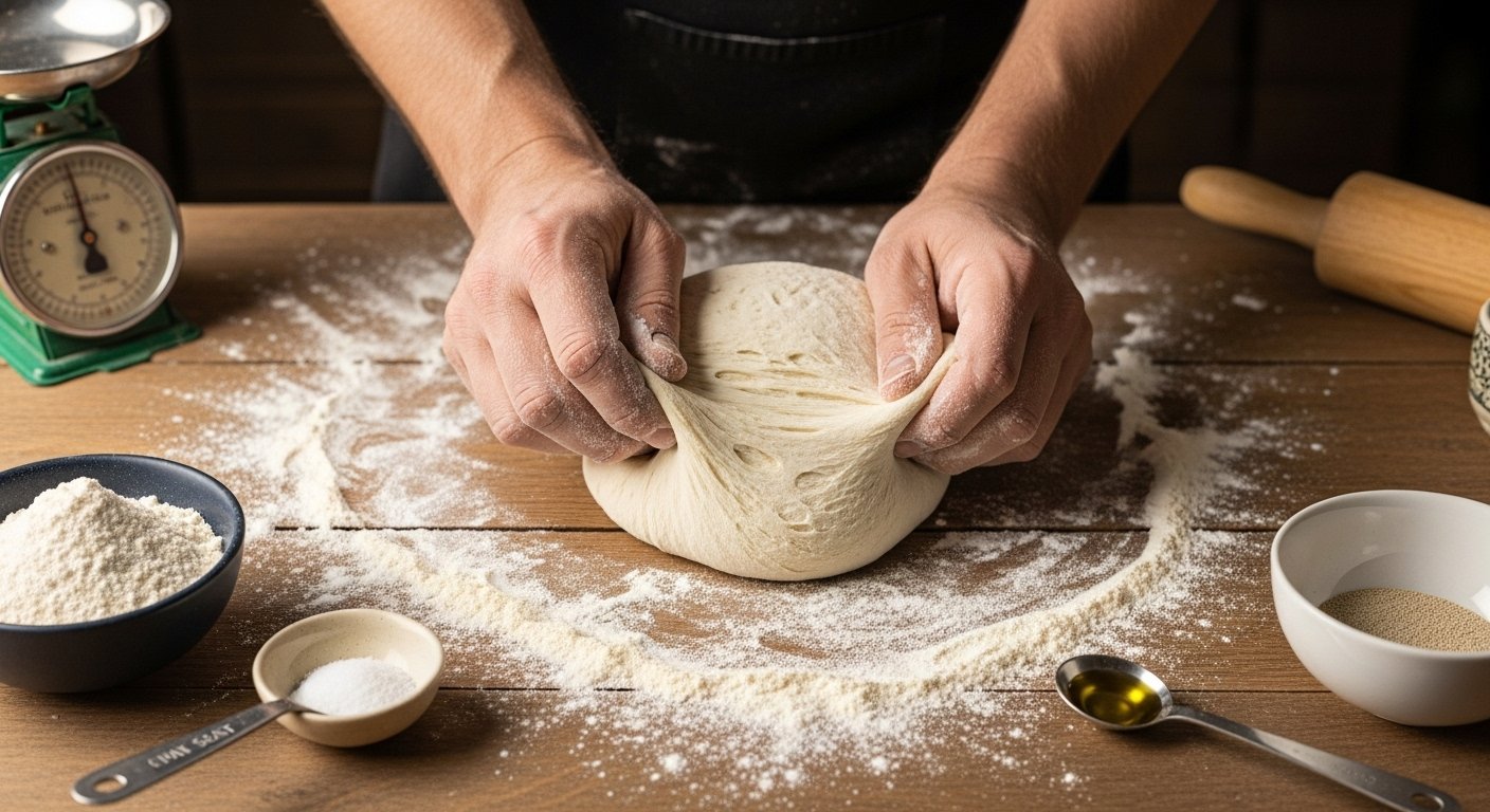 Make Authentic Neapolitan Pizza Dough at Home Header