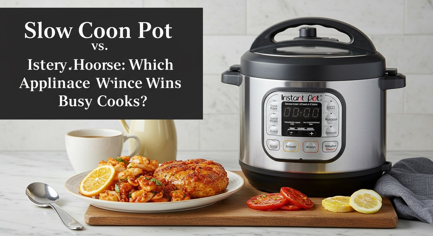 Slow Cooker vs Instant Pot: Busy Cook's Guide Header