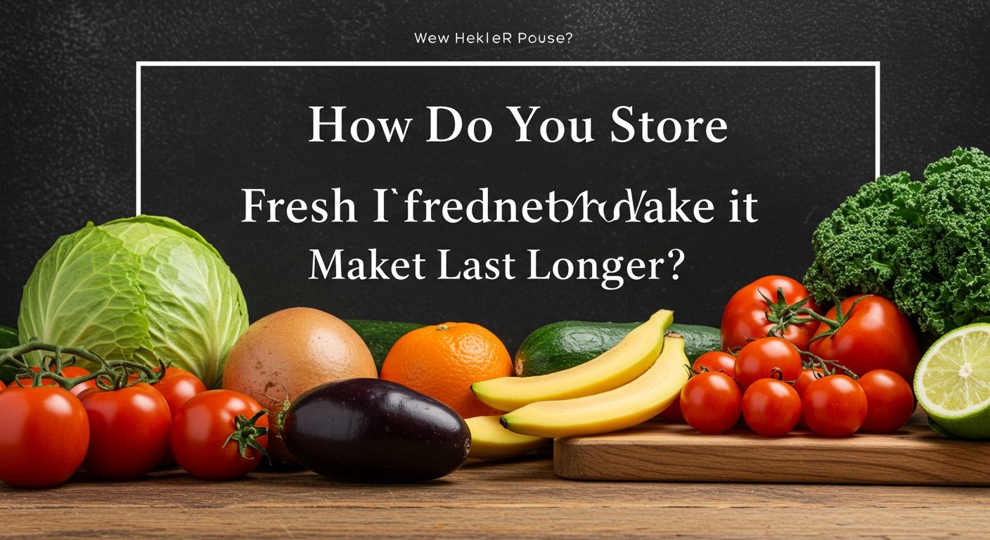 Store Fresh Produce Longer: Expert Tips Header