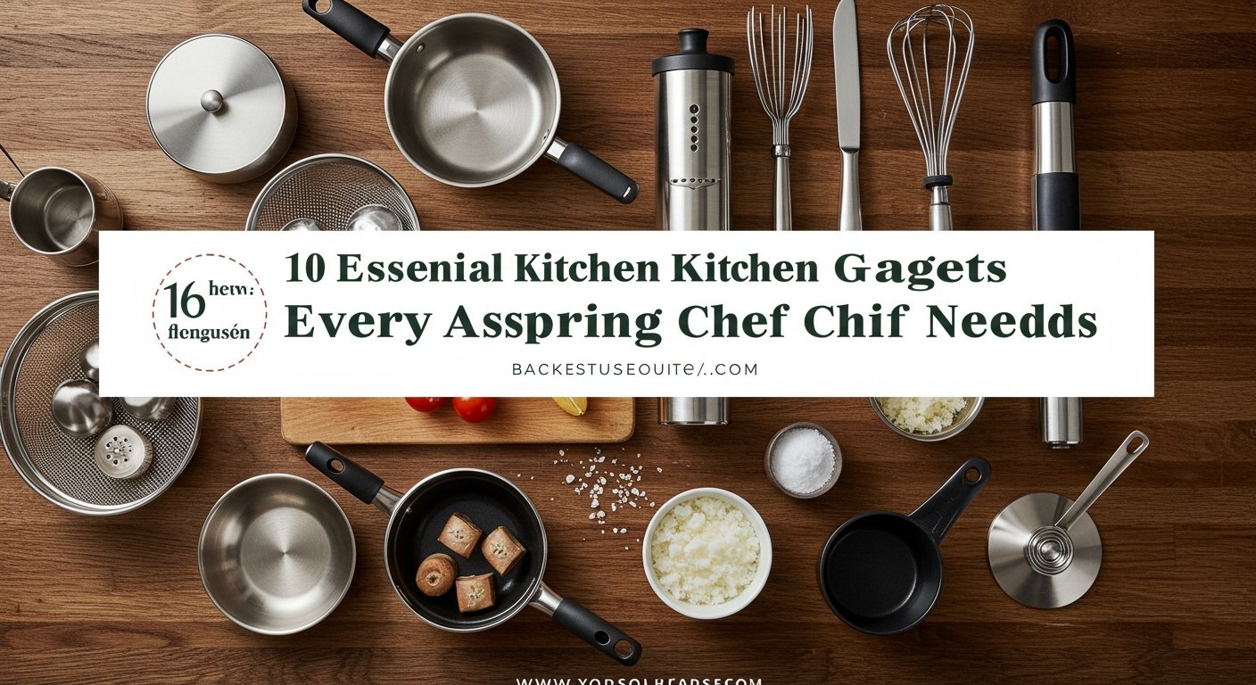 Top 10 Essential Kitchen Gadgets for Aspiring Chefs Header