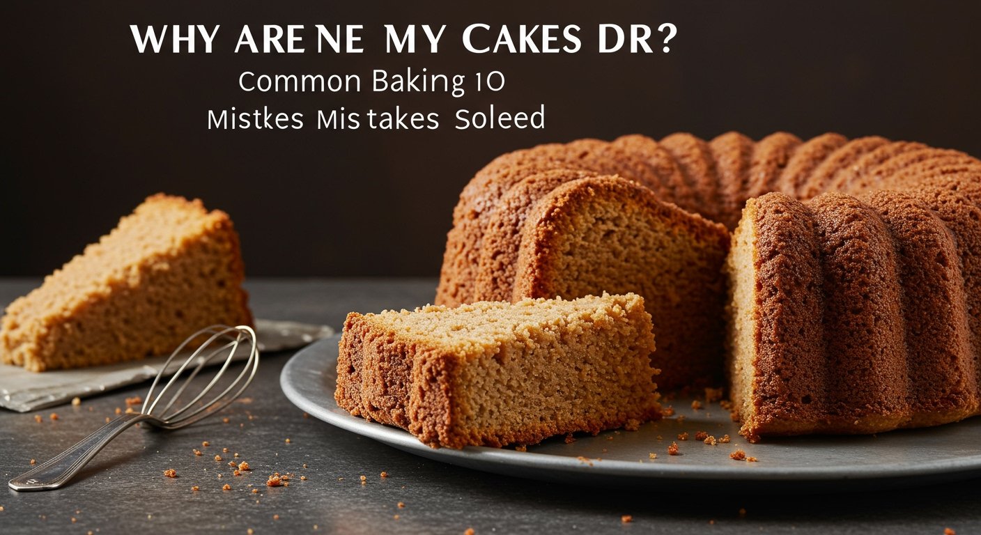 Why Are Cakes Dry? Get Moist Baking Secrets! Header