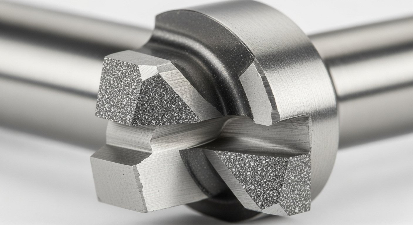 High-quality image of various router bits for woodworking joints, illustrating the different profiles available for intricate and strong connections.