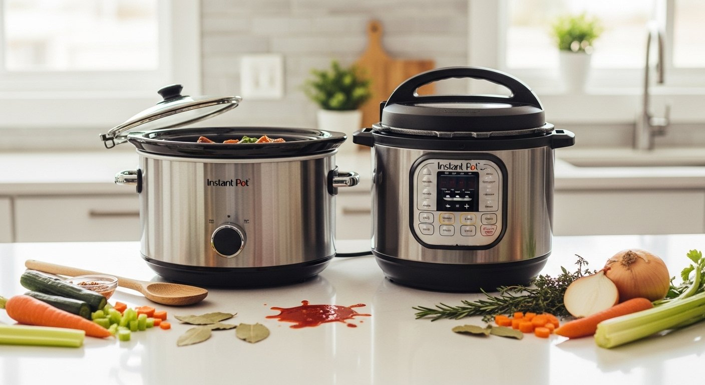 Slow Cooker vs. Instant Pot: Which Appliance Wins for Busy Cooks? Header